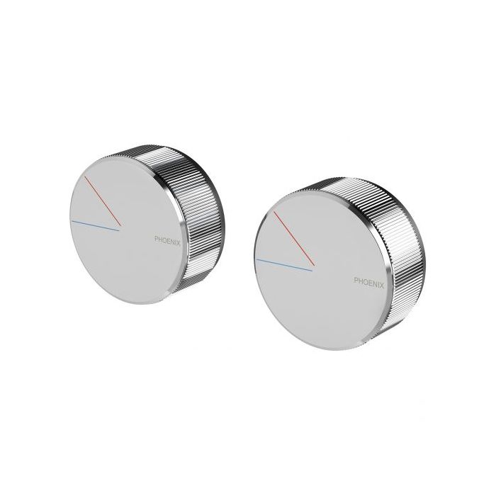 Phoenix Axia Twin Shower / Bath Mixer Chrome