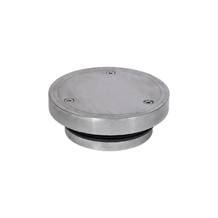 100mm SS Round Vinyl Clear Out