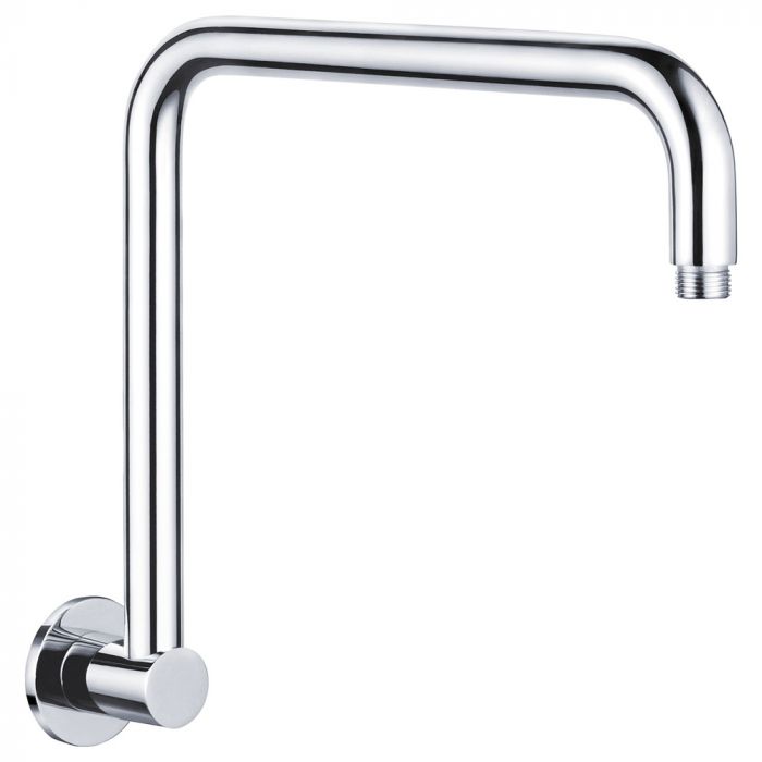 Fienza Squareline Round Fixed Shower Arm - Chrome
