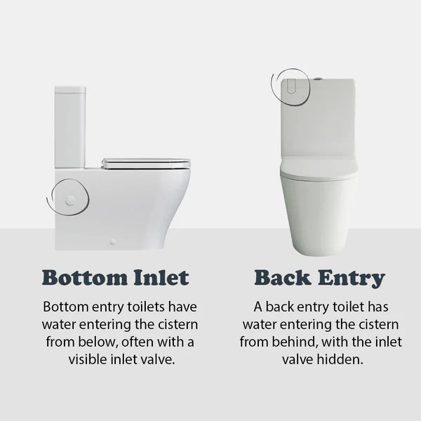 Caroma Luna Cleanflush Close Coupled Toilet Suite - P Trap, Back Entry