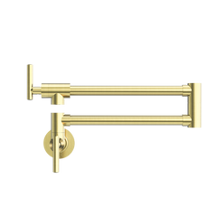 Nero Zen 316L Stainless Steel Pot Filler | Brushed Gold Nero Zen 316L Stainless Steel Pot Filler | Brushed Gold