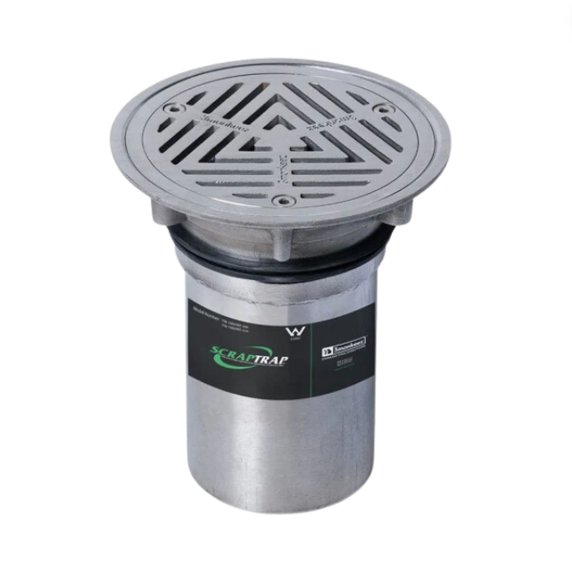 150mm Heel Proof Vinyl Floor Waste Arrestor For 100mm DWV