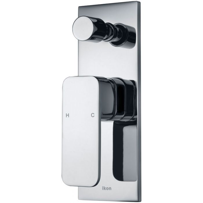 Ikon Seto Shower Mixer with Divertor Chrome