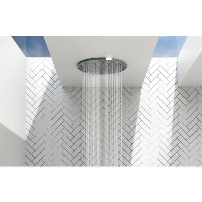 Phoenix 300mm Round Vivid Slimline Flush Mount Ceiling Rose