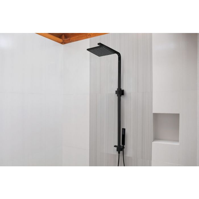 Linsol Joseph Exposed Shower Combination Matte Black