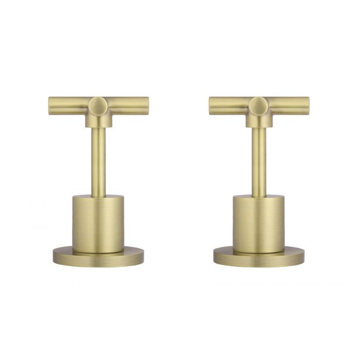 Meir Round Jumper Valve Wall Top Assemblies Tiger Bronze