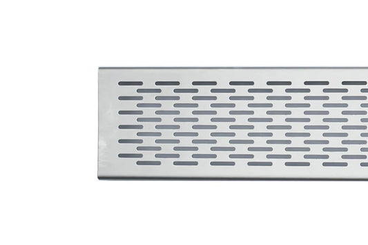 Grates2Go Brick Pattern Grate and Channel Stainless Steel 1000mm