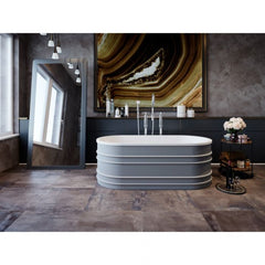 BelBagno 1675mm Bucciano Freestanding Bath