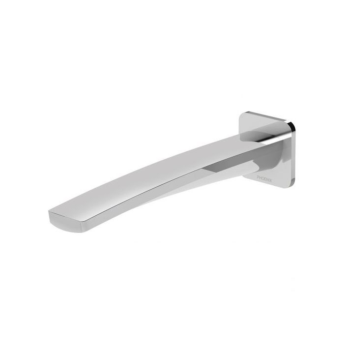 Phoenix Mekko Wall Basin Outlet 200mm Chrome