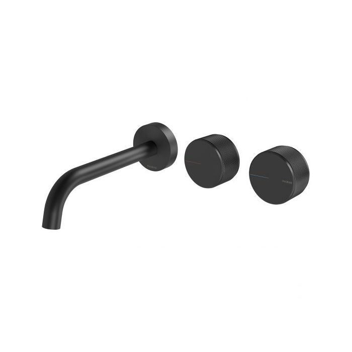 Phoenix Axia Wall Bain / Bath Curved Hostess Set Matte Black