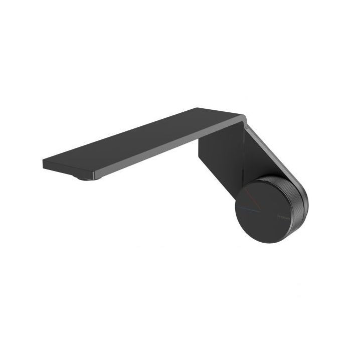 Phoenix Axia Wall Basin / Bath Combination Mixer Matte Black
