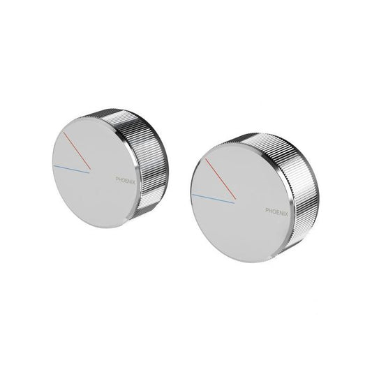 Phoenix Axia Twin Shower / Bath Mixer Chrome