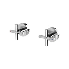 Phoenix Vivid Slimline Plus Extended Spindles Wall Top Assemblies Chrome