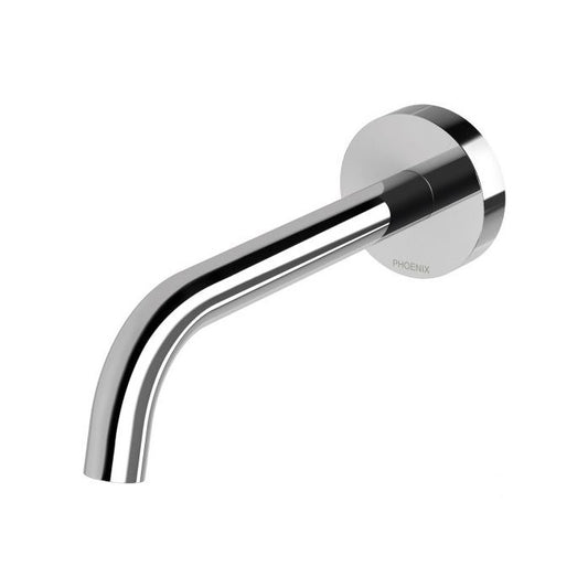 Phoenix Vivid Slimline Plus Wall Basin / Bath Outlet 180mm Chrome