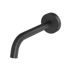 Phoenix Vivid Slimline Plus Wall Basin / Bath Outlet 180mm Matte Black