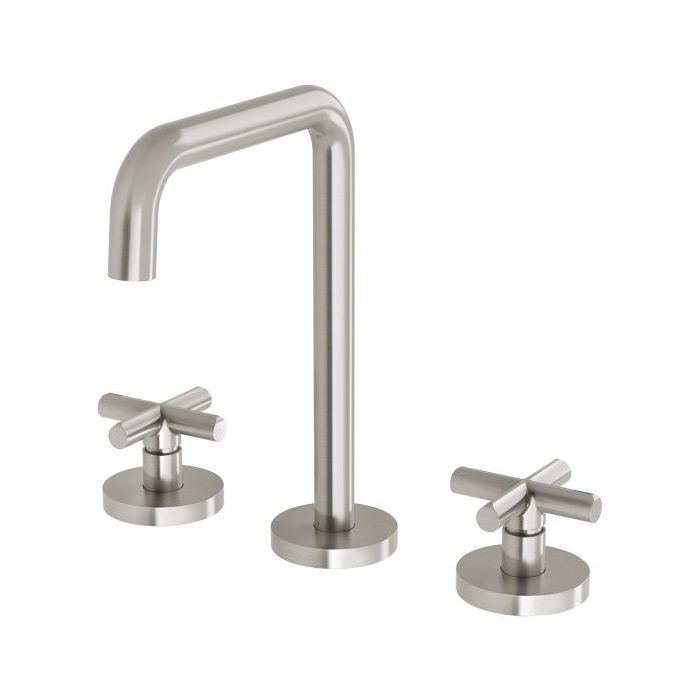 Phoenix Vivid Slimline Plus Basin Set Brushed Nickel