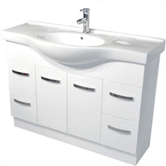 Fienza Antonio 1200mm Plain Door Vanity With Kickboard