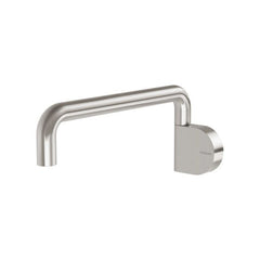 Phoenix Designer Swivel Bath Outlet 230mm Round Brushed Nickel