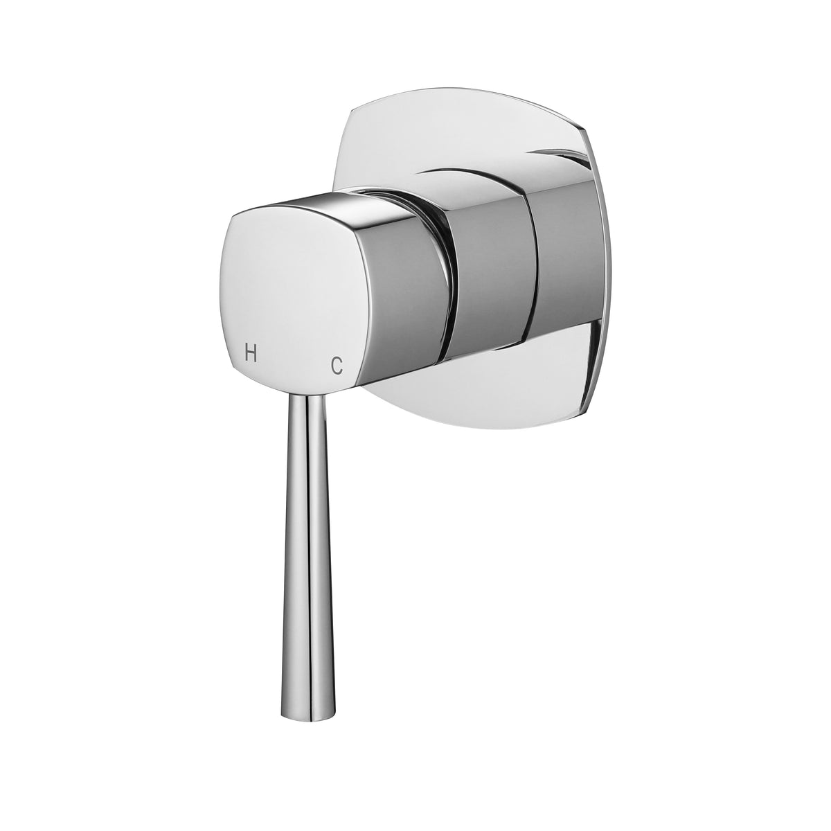 Modern National Helena Wall Shower Mixer Chrome