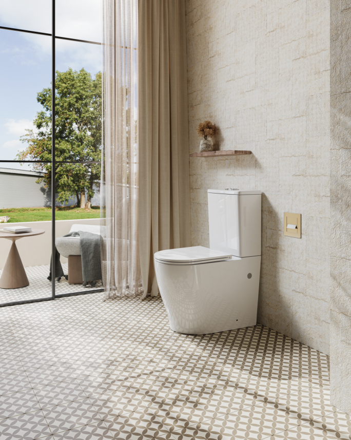 Lumia Tornado Rimless Toilet Suite Dual Flush
