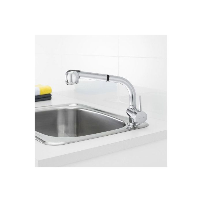 Caroma Cardinal Retractable Dual Spray Sink Mixer Lead Free