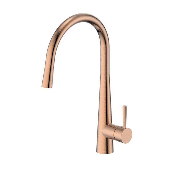 Galiano Pull-Down Sink Mixer Brushed Copper