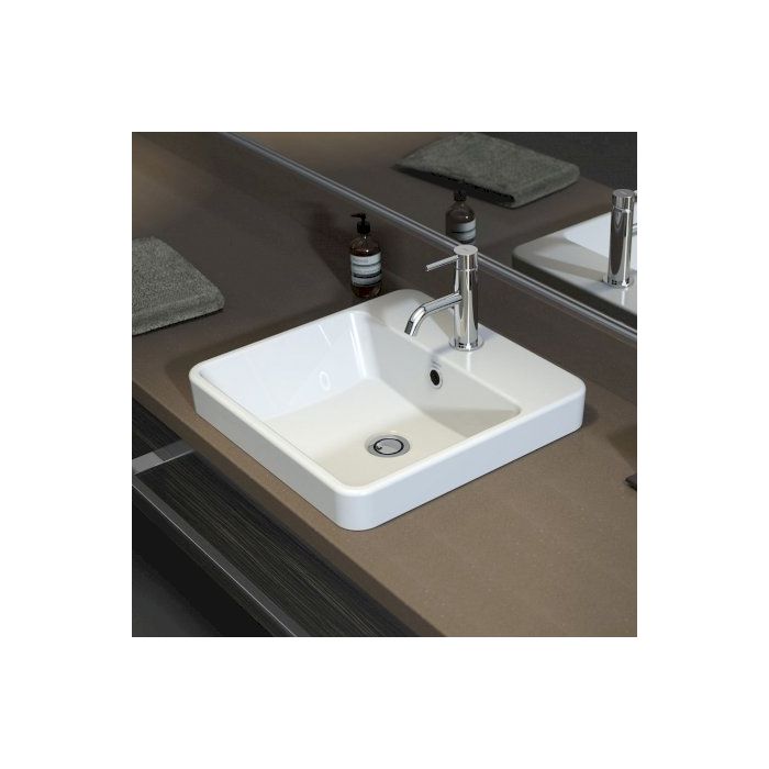 Track Inset Basin Caroma Carboni II Seamless Inset Basin – 7 Days Plumbing Supplies