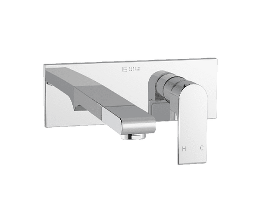 Abey Gareth Ashton Park Avenue Wall Basin / Bath Combination Mixer - Chrome