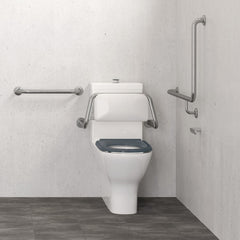 Fienza Toilet Back Rest, Stainless Steel