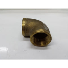 3/4" F+F Brass Elbow