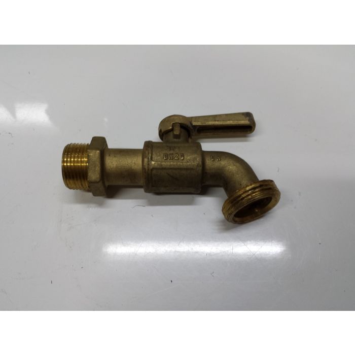 3/4" BSP Garden Hose Tap 1" BSP Outlet