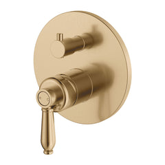 Eleanor Wall Diverter Mixer, Urban Brass / Urban Brass