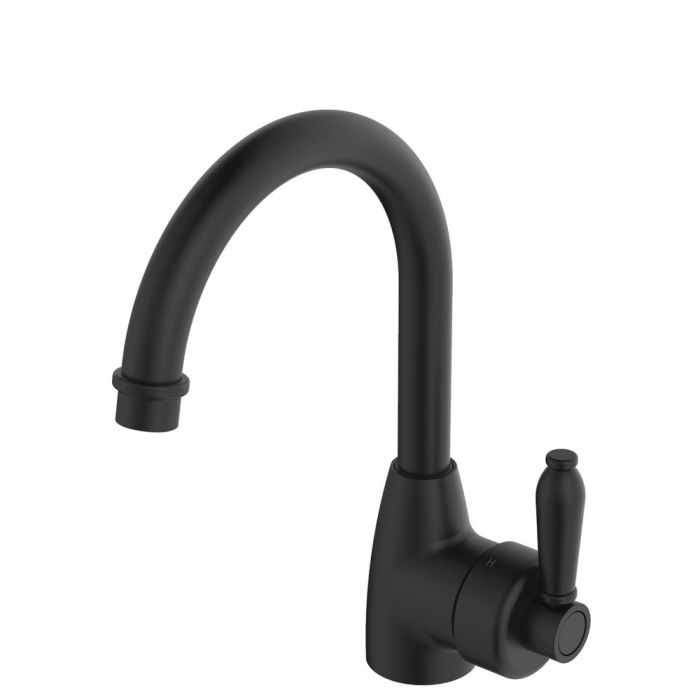 Fienza Eleanor Basin Mixer - Matte Black