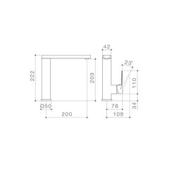 Caroma Vivas Sink Mixer