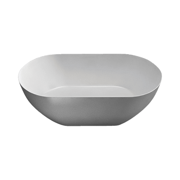 Abey Gareth Ashton Byron Gloss 1500mm Clearstone Freestanding Bath