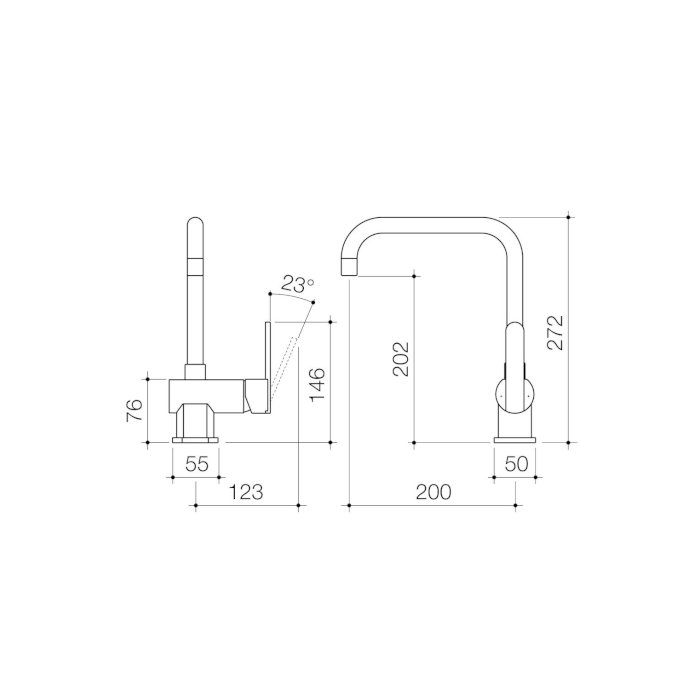 Caroma Saracom Sink Mixer
