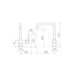 Caroma Saracom Sink Mixer