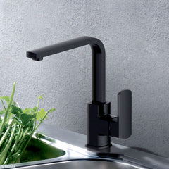 Koko Swivel Sink Mixer, Matte Black