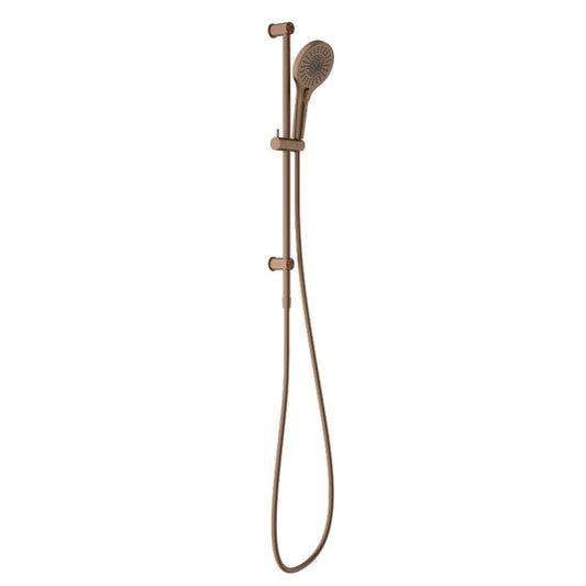 Nero Mecca Shower Rail W/ Opal Hand Shower - Brushed Bronze
