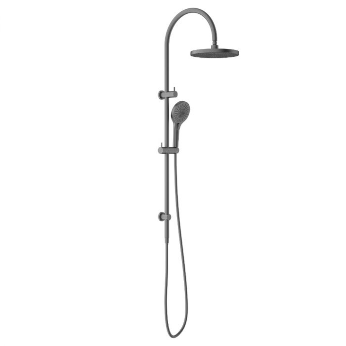 Nero Mecca Twin Shower w/ Opal Shower - Gun Metal