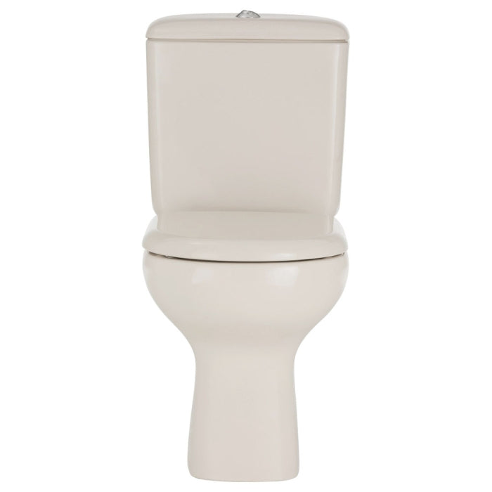 Fienza RAK Liwa Ivory Close-Coupled Toilet Suite, P-Trap