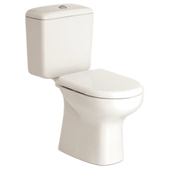Fienza RAK Liwa Ivory Close-Coupled Toilet Suite, P-Trap