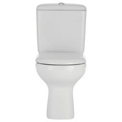 Fienza RAK Liwa White Close-Coupled Toilet Suite, S-Trap 140