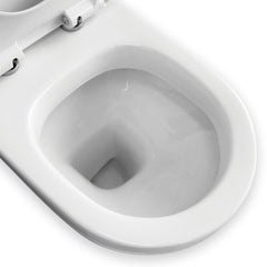 Fienza RAK Liwa White Close-Coupled Toilet Suite, S-Trap 140