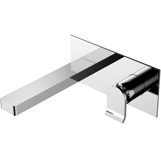 Lincoln Wall Mixer Spout (Polished Chrome Handle)