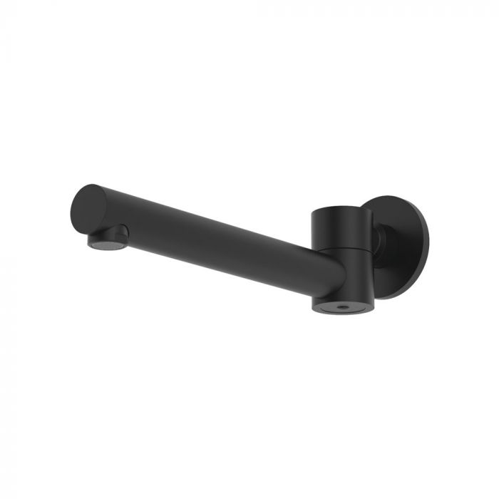 Fienza Hustle Swivel Bath Outlet - Matte Black