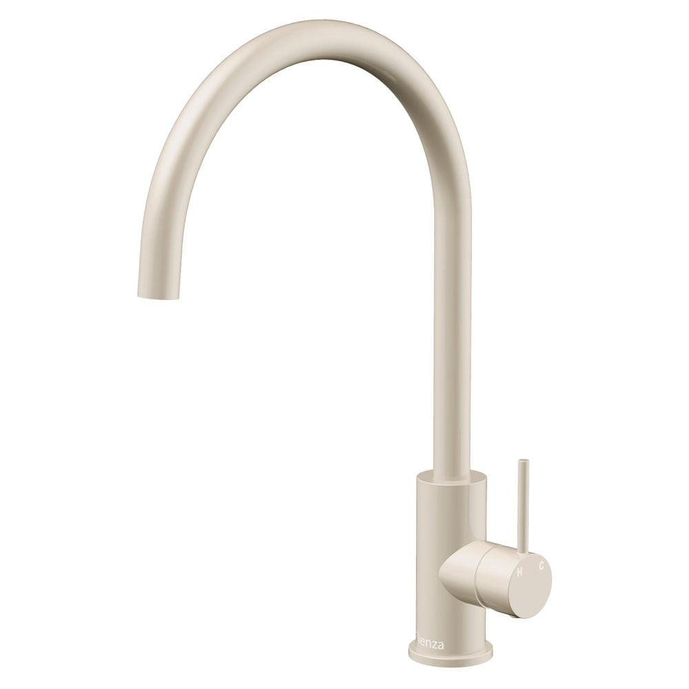 Kaya Ambience Sink Mixer, Gloss Warm White