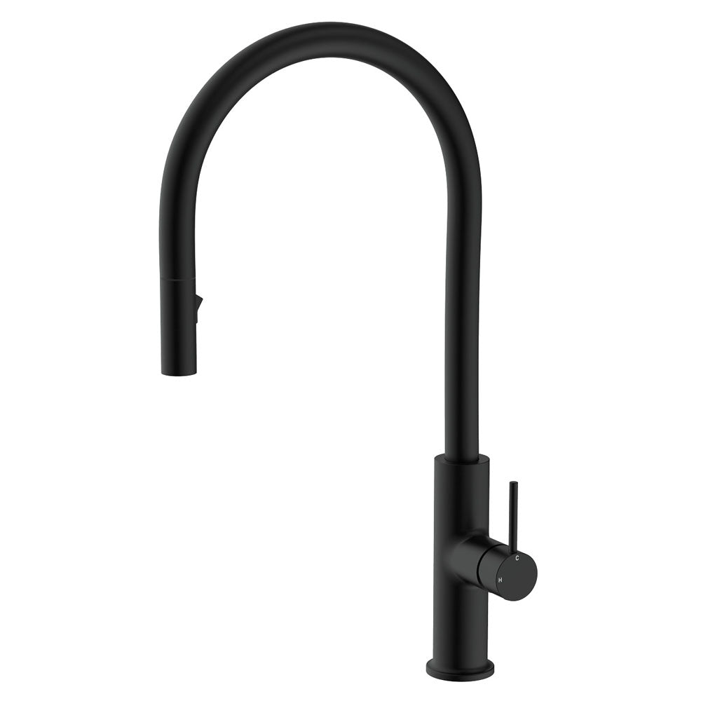 Kaya Pull-Out Sink Mixer, Matte Black