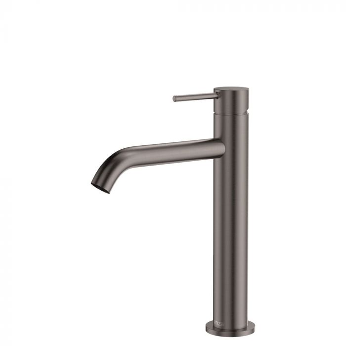 Fienza Kaya Medium Basin Mixer - Gun Metal