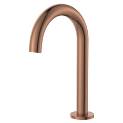 Kaya Hob-Mounted Basin/Bath Outlet, Brushed Copper